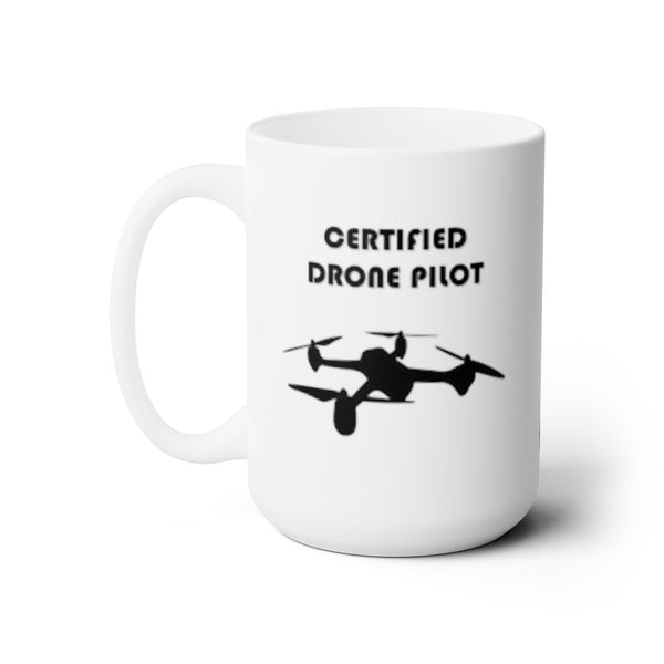 Huey Life Drone Pilot Funny Ceramic Mug 15oz - Huey's Sales